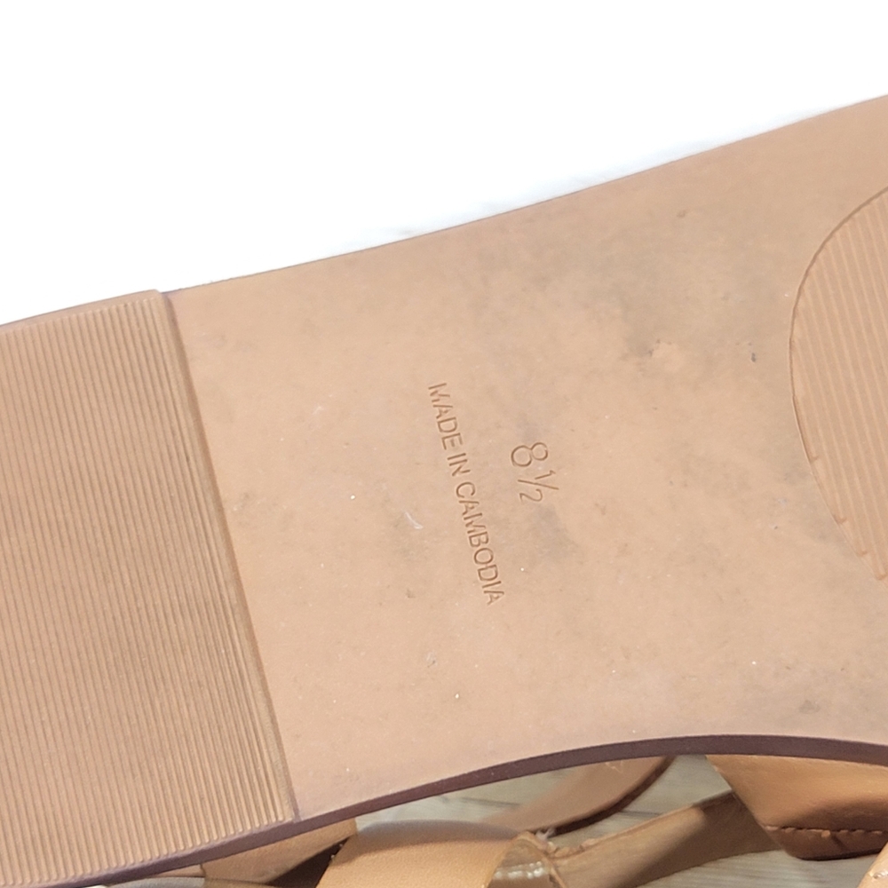 Madewell The Noelle Ankle-Strap Flat W US 8.5 - Picture 8 of 10
